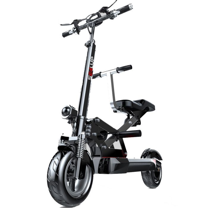 EVS02 Folding Electric Scooter with Seat 2 people - Child