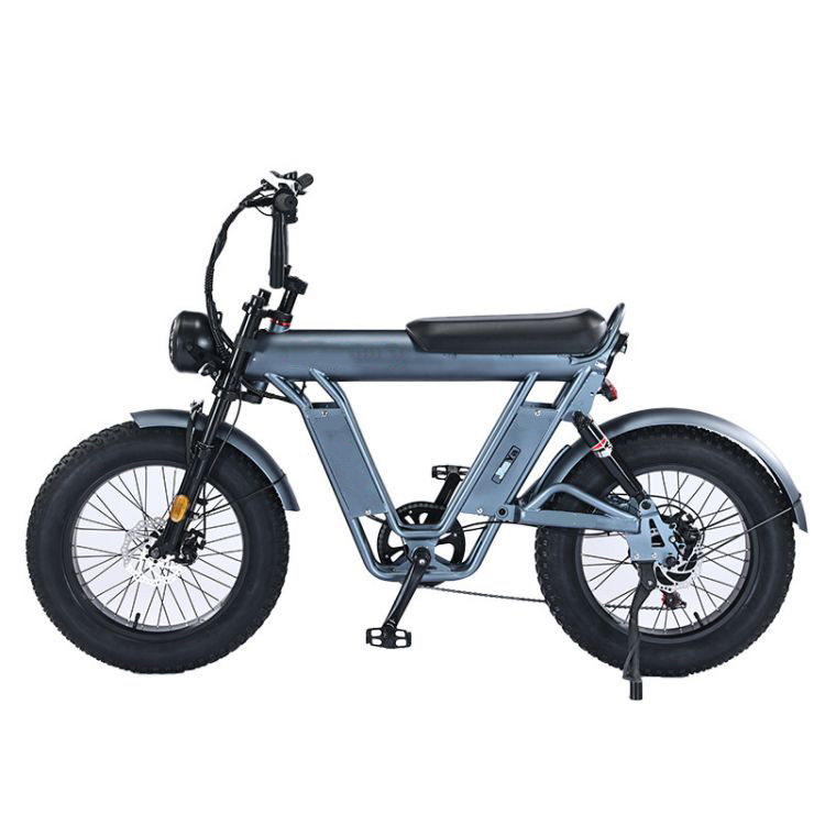 20*4 inch off-road electric bicycle scooter, 48V 13AH-20AH Detachable, lithium battery, assisted pedals, wide tires.