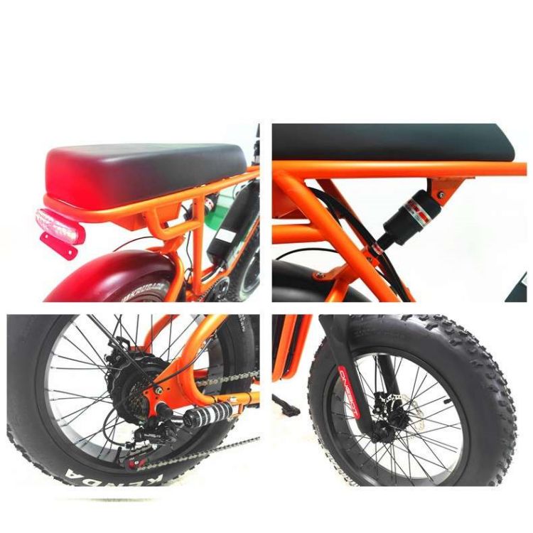 Fat Tire Electric Scooter Frame - EBIKE01A